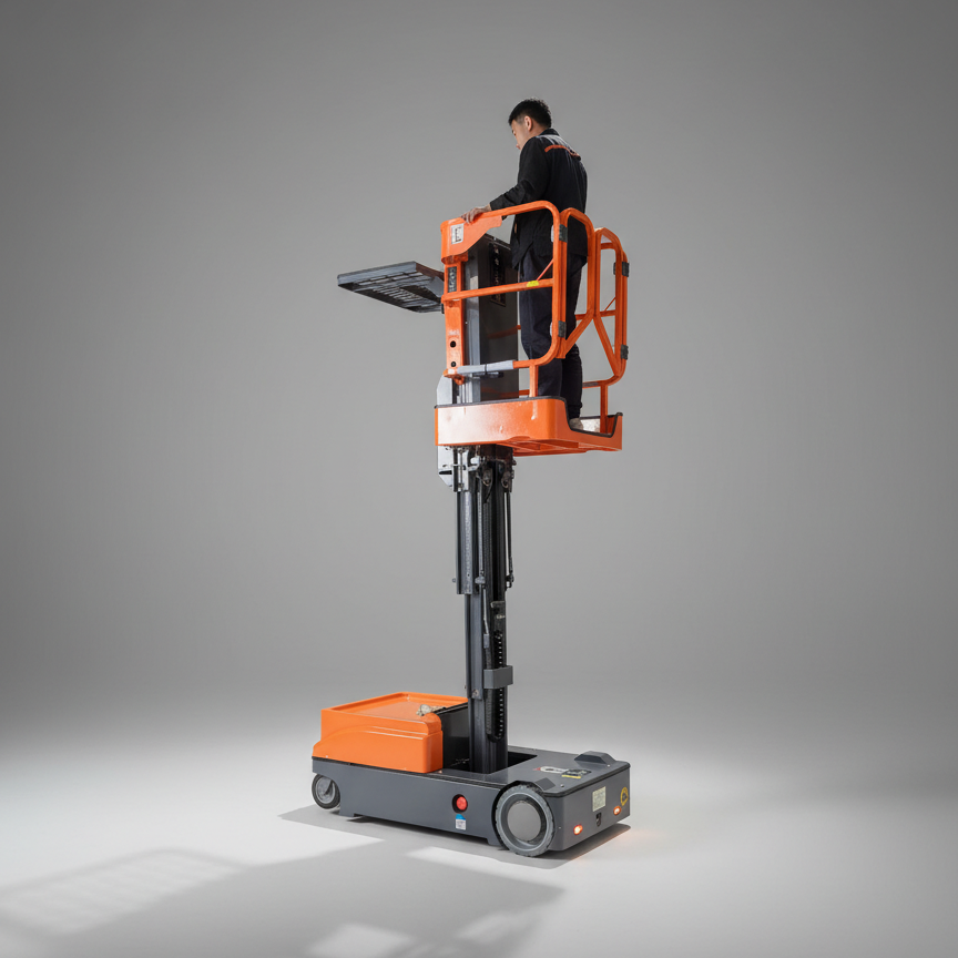 High-altitude goods picking machine