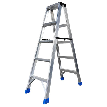 Aluminum alloy folding ladder stick ladder can be folded into a strip-shaped household