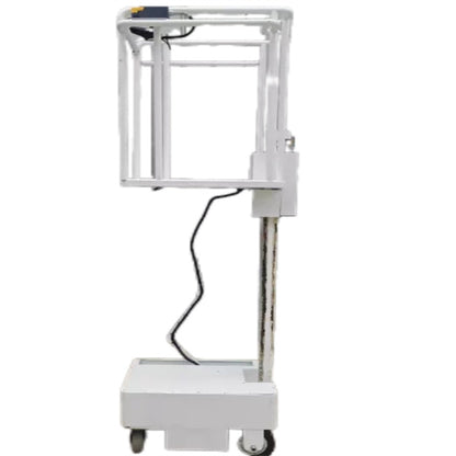 Electrically-powered lifting and ascending inspection vehicle for chicken farm, observation vehicle for shopping mall and warehouse, cargo pickup vehicle for shopping mall and warehouse, two-way driving vehicle for epidemic prevention.